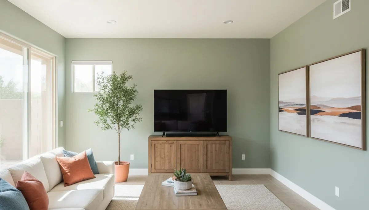 Professional interior house painting in Chandler, AZ with smooth finishes and refreshed modern colors