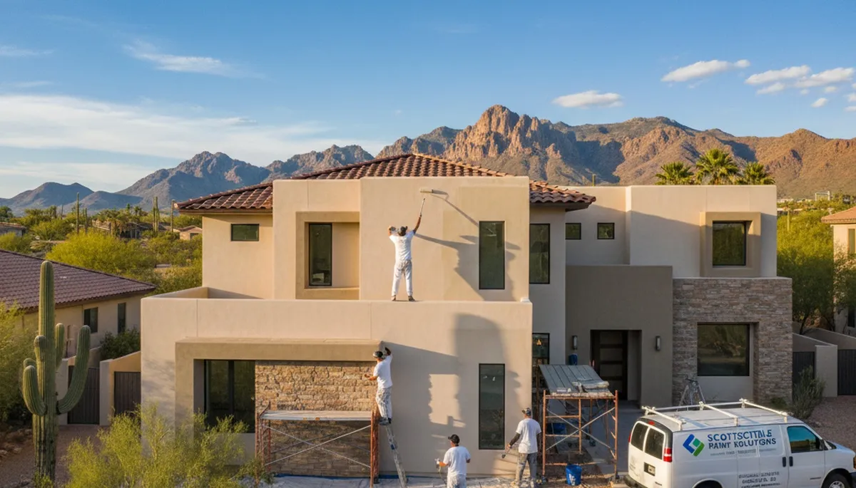 Professional house painters in Chandler AZ providing expert exterior and interior painting services