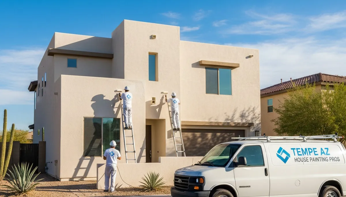 Professional house painters in Chandler AZ delivering expert exterior home painting services